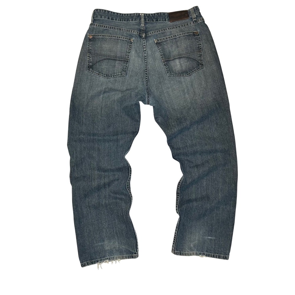 Tommy Hilfiger Freedom Fit Mens Blue Straight Leg Jeans 36x30 Medium Wash - Picture 14 of 14
